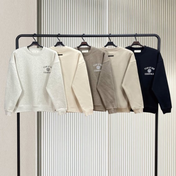 Fear of God Essentials Crest Logo Crewneck Sweatshirt